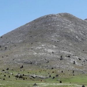 The summit of mount Parnonas