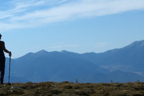 Hiking at mount Artemisio