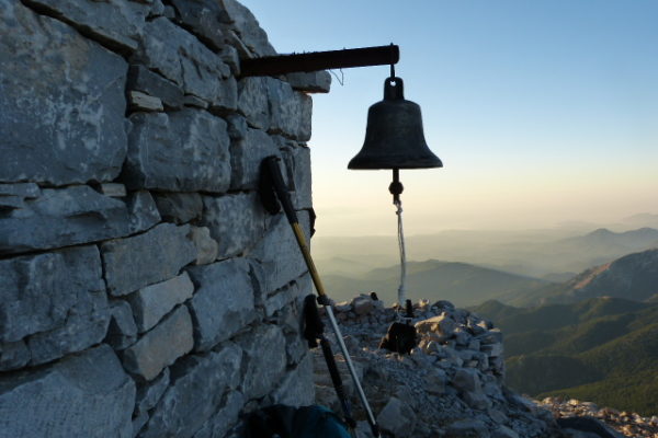 The highest mountain of the Peloponnese